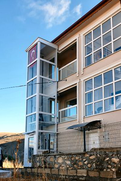 3 Duraklı Ev Asansörü Panoramik Homelift