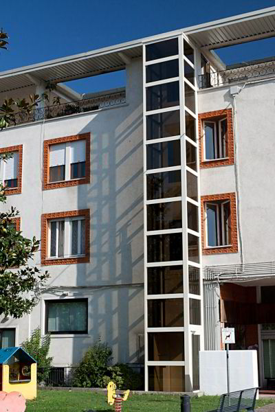 4 Duraklı Ev Asansörü Panoramik Homelift